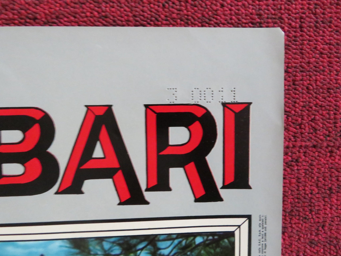 SIGN OF THE PAGAN - F ITALIAN FOTOBUSTA POSTER JACK PALANCE JEFF CHANDLER 1955 Rendezvous Cinema Movie posters