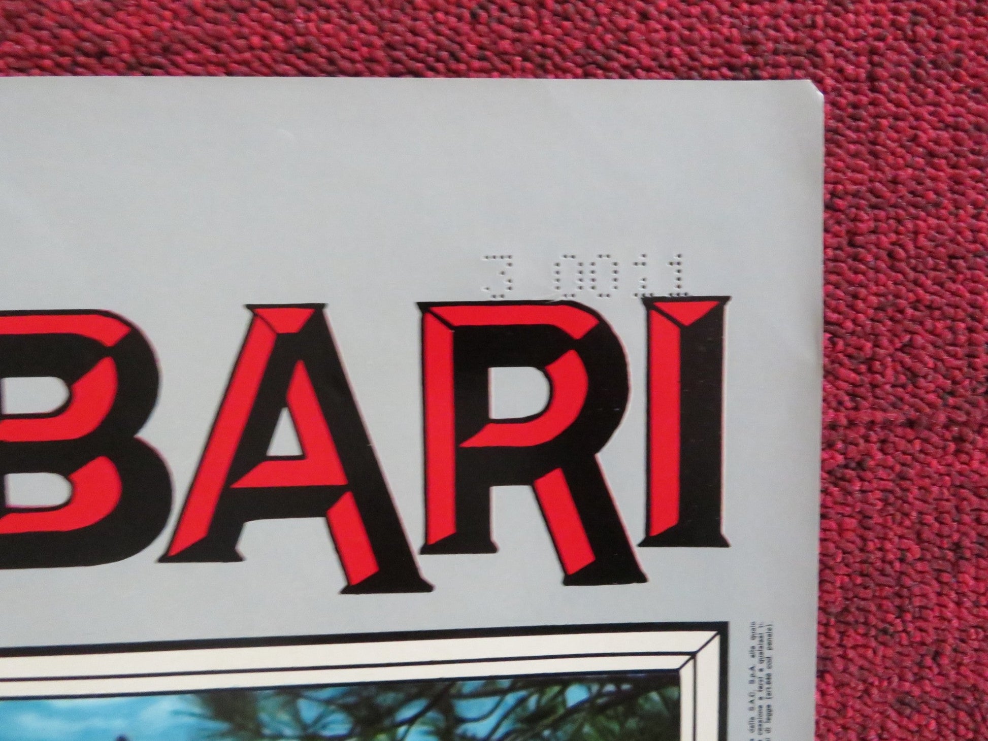 SIGN OF THE PAGAN - F ITALIAN FOTOBUSTA POSTER JACK PALANCE JEFF CHANDLER 1955 Rendezvous Cinema Movie posters