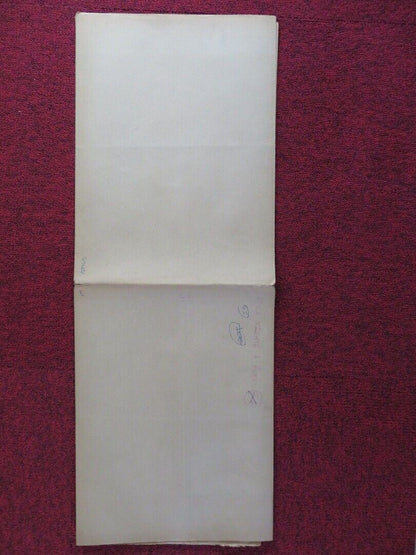 SIGN OF THE PAGAN FOLDED ARGENTINA ONE SHEET POSTER JEFF CHANDLER JACK PALANCE Movie posters