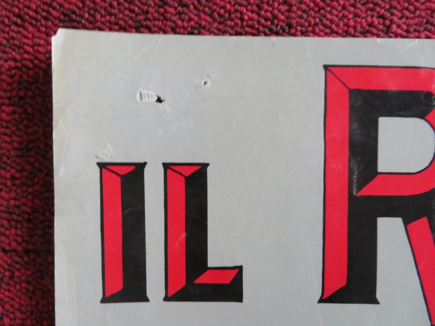 SIGN OF THE PAGAN - G ITALIAN FOTOBUSTA POSTER JACK PALANCE JEFF CHANDLER 1955 Rendezvous Cinema Movie posters