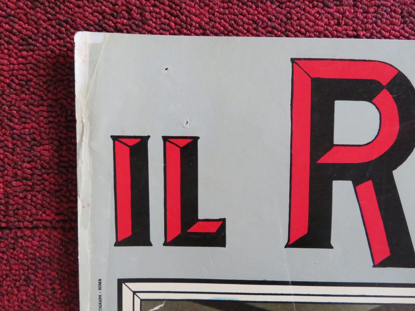 SIGN OF THE PAGAN - H ITALIAN FOTOBUSTA POSTER JACK PALANCE JEFF CHANDLER 1955 Rendezvous Cinema Movie posters