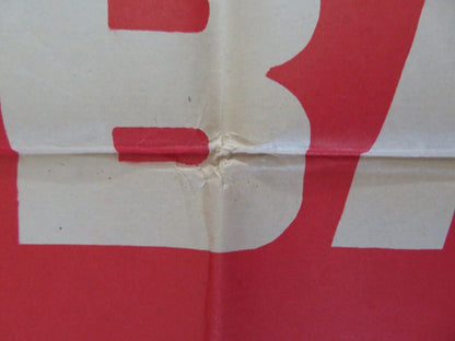 SIGNAL OVER THE CITY FOLDED ARGENTINA ONE SHEET POSTER ALEKSANDER GAVRIC 1960 Movie posters