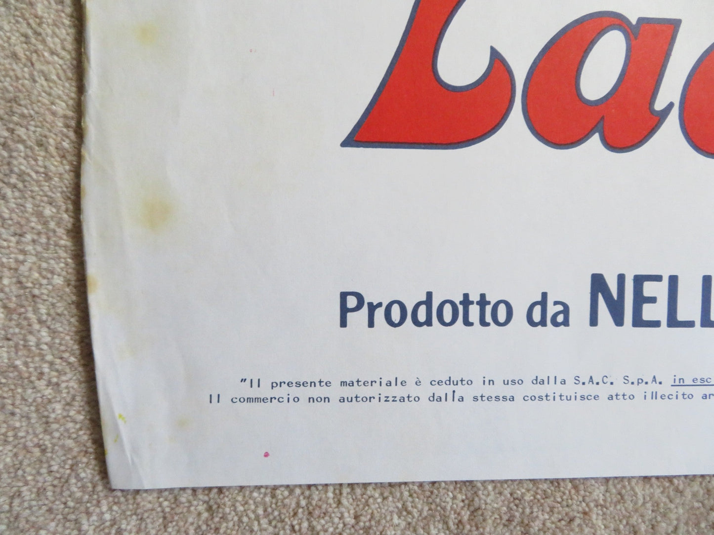 SIGNORES E SIGNORI ITALIAN 2 FOGLIO POSTER MAURIZIO MICHELI RENATO SCARPA 1984 Rendezvous Cinema Movie posters