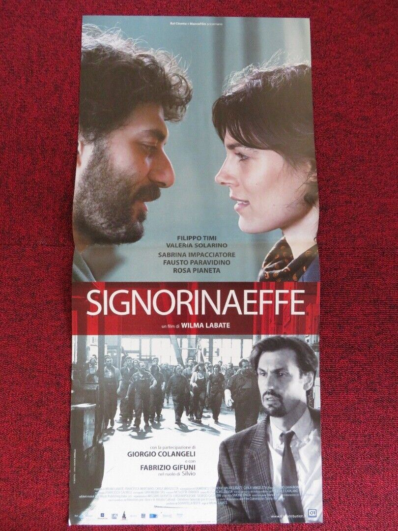 SIGNORINA EFFE ITALIAN LOCANDINA (26.5"x12.5") POSTER FILIPPO TIMI 20076 Movie posters
