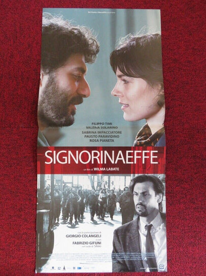 SIGNORINA EFFE ITALIAN LOCANDINA (26.5"x12.5") POSTER FILIPPO TIMI 20076 Movie posters