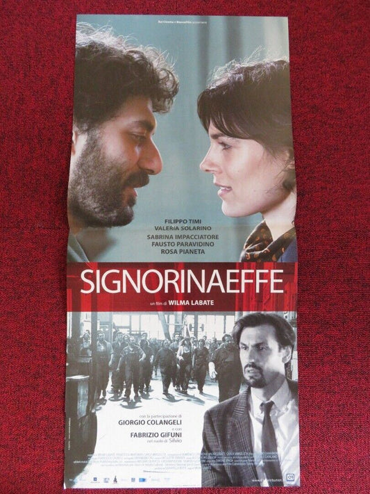 SIGNORINA EFFE ITALIAN LOCANDINA (26.5"x12.5") POSTER FILIPPO TIMI 20076 Movie posters