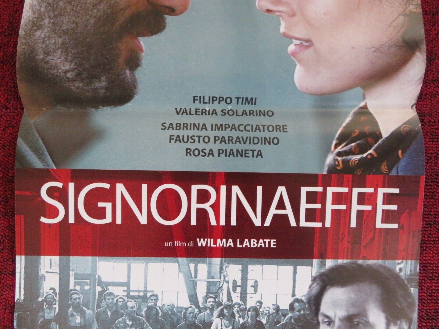 SIGNORINA EFFE ITALIAN LOCANDINA (26.5"x12.5") POSTER FILIPPO TIMI 20076 Movie posters