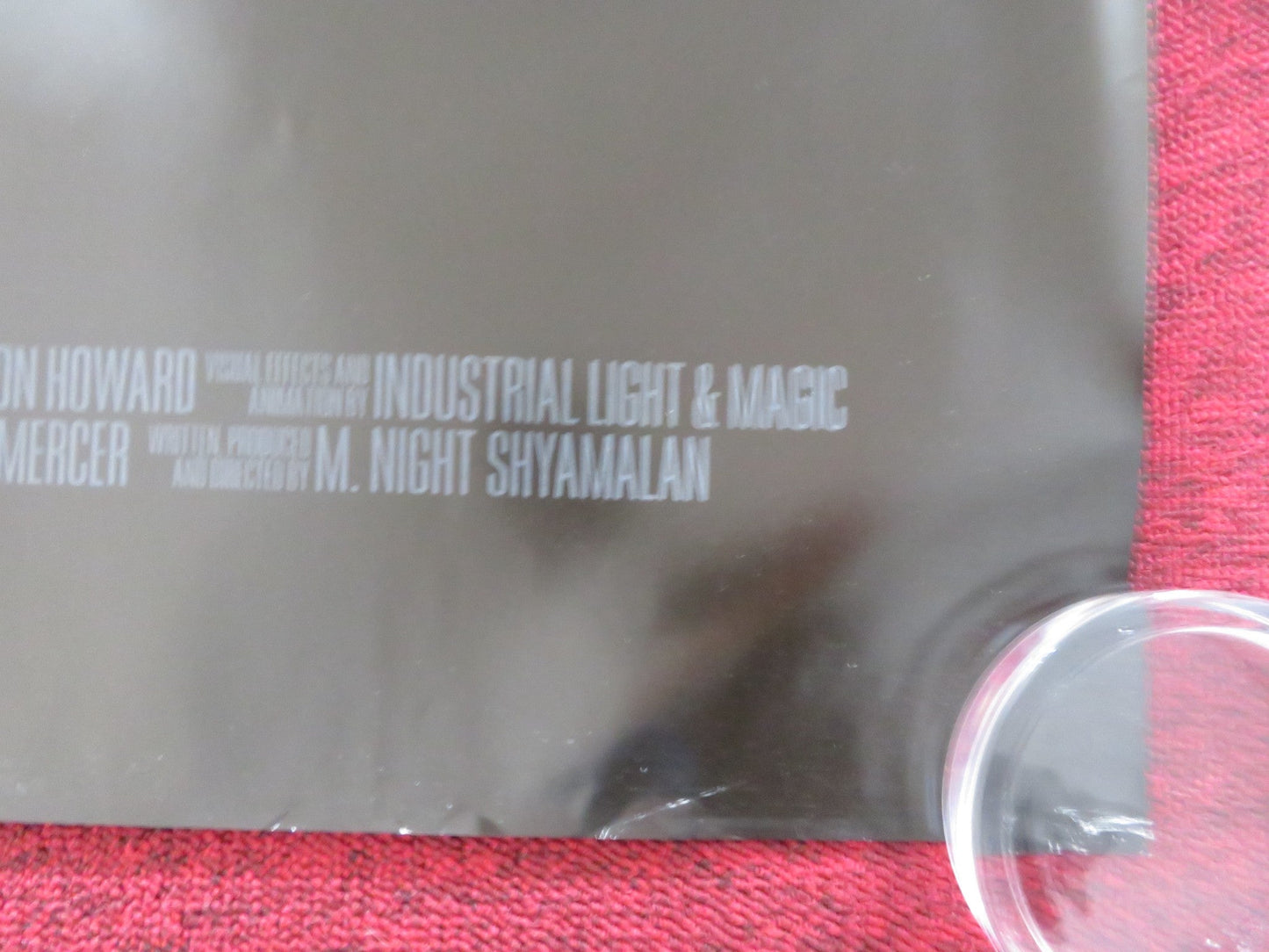 SIGNS - A UK QUAD (30"x 40") ROLLED POSTER MEL GIBSON JOAQUIN PHOENIX 2002 Rendezvous Cinema Movie posters