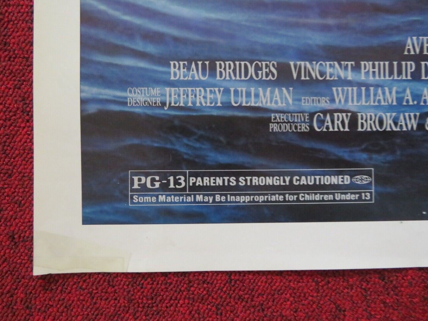 SIGNS OF LIFE FOLDED US ONE SHEET POSTER BEAU BRIDGES 1989 Movie posters