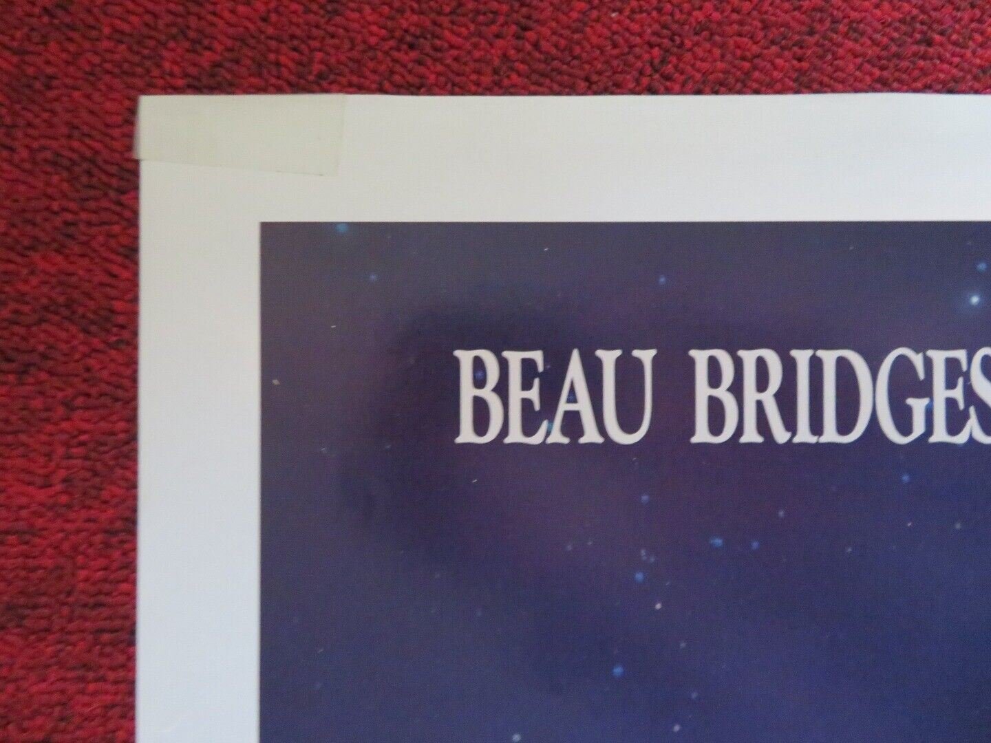 SIGNS OF LIFE FOLDED US ONE SHEET POSTER BEAU BRIDGES 1989 Movie posters