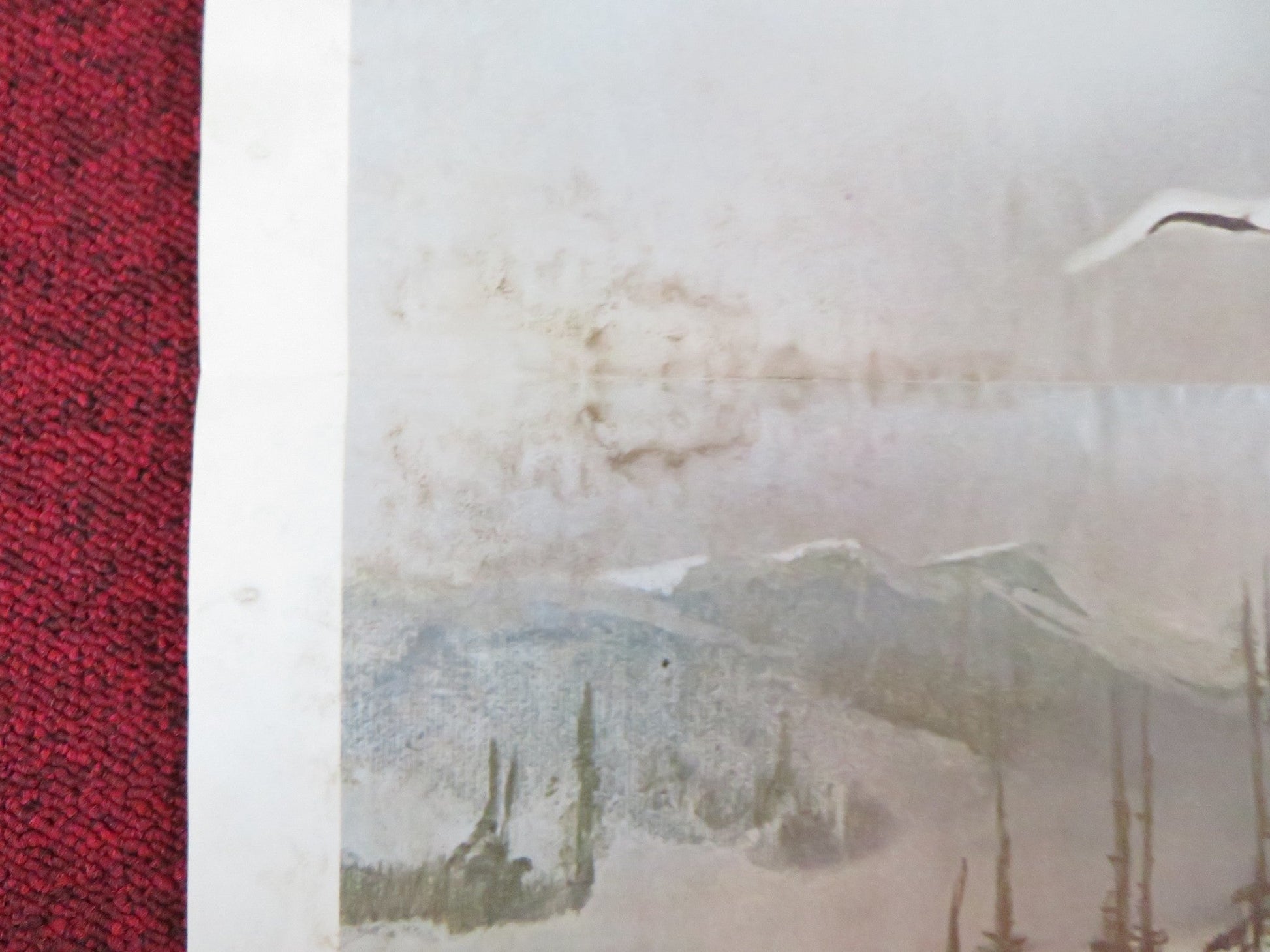 SILENCE OF THE NORTH FOLDED US ONE SHEET POSTER ELLEN BURSTYN TOM SKERRITT 1981 Rendezvous Cinema Movie posters