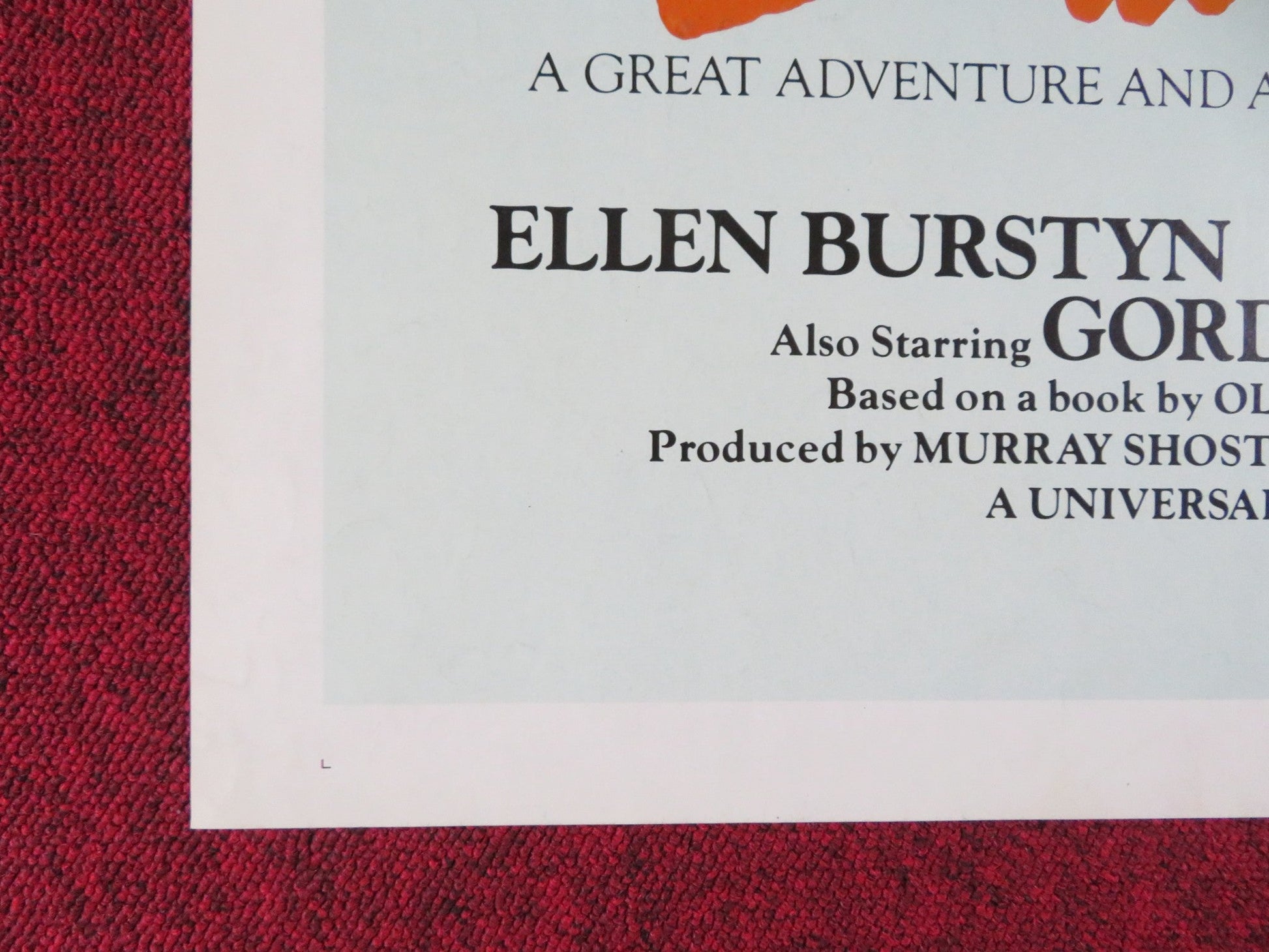 SILENCE OF THE NORTH FOLDED US ONE SHEET POSTER ELLEN BUSTYN TOM SKERRITT 1981 Rendezvous Cinema Movie posters
