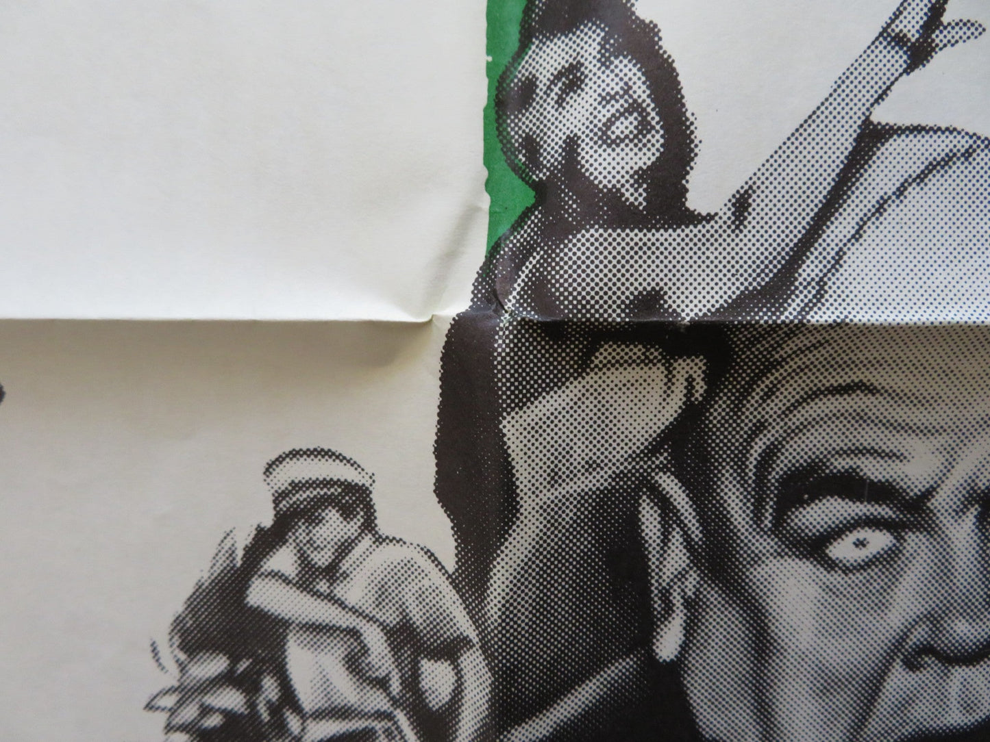 SILENT DEATH / DR.CADMAN'S SECRET DOUBLE BILL FOLDED US ONE SHEET POSTER 1963 Rendezvous Cinema Movie posters