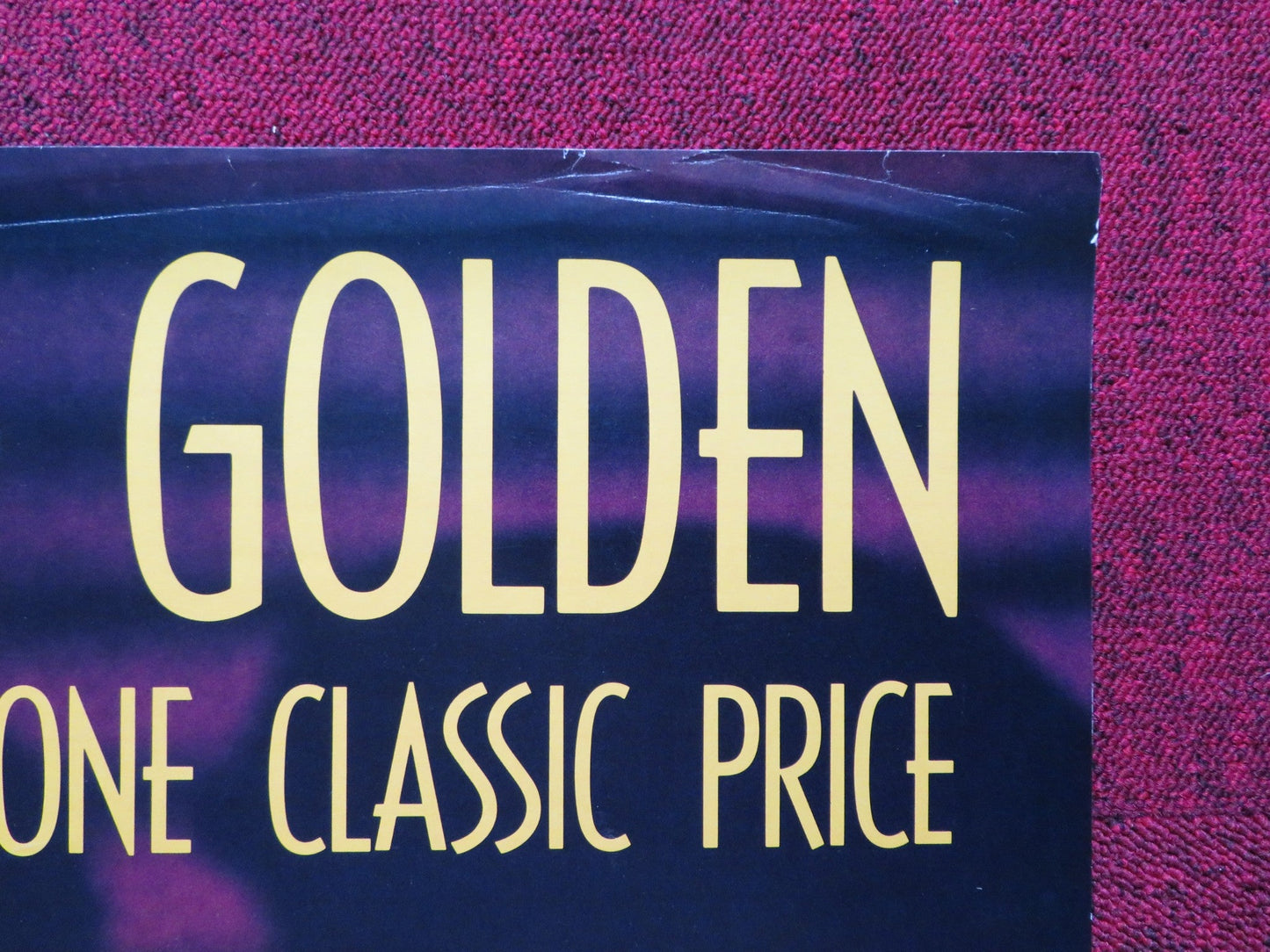 SILENT MOVIE COLLECTION US VHS ROLLED POSTER WEDDING MARCH 1987 Rendezvous Cinema Movie posters