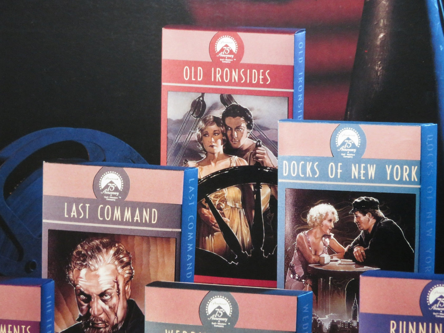 SILENT MOVIE COLLECTION US VHS ROLLED POSTER WEDDING MARCH 1987 Rendezvous Cinema Movie posters