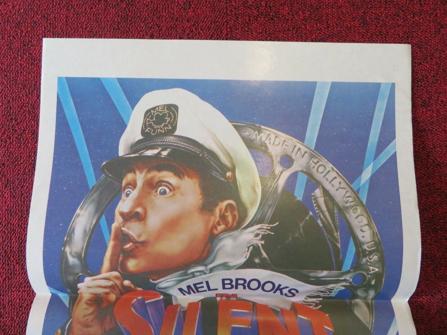 SILENT MOVIE FOLDED AUSTRALIAN DAYBILL POSTER Mel Brooks Marty Feldman 1976 - Rendezvous Cinema