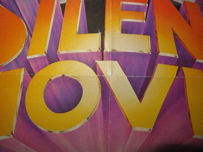 SILENT MOVIE FOLDED US ONE SHEET POSTER MARTY FELDMAN DOM DELUISE 1976 Movie posters