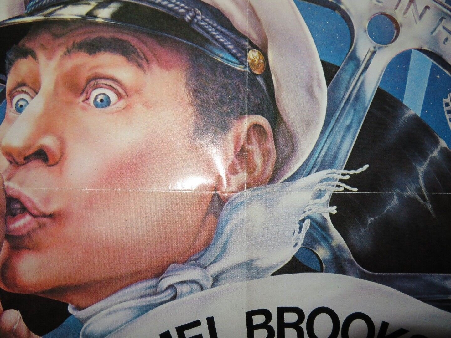 SILENT MOVIE FOLDED US ONE SHEET POSTER MARTY FELDMAN DOM DELUISE 1976 Movie posters