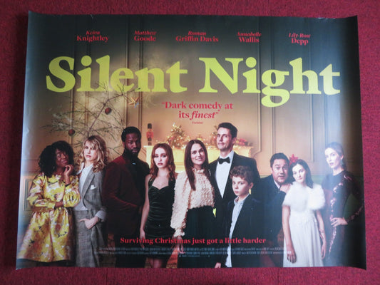SILENT NIGHT UK QUAD (30"x 40") ROLLED POSTER KEIRA KNIGHTLEY MATHEW GOODE 2021 Rendezvous Cinema Movie posters