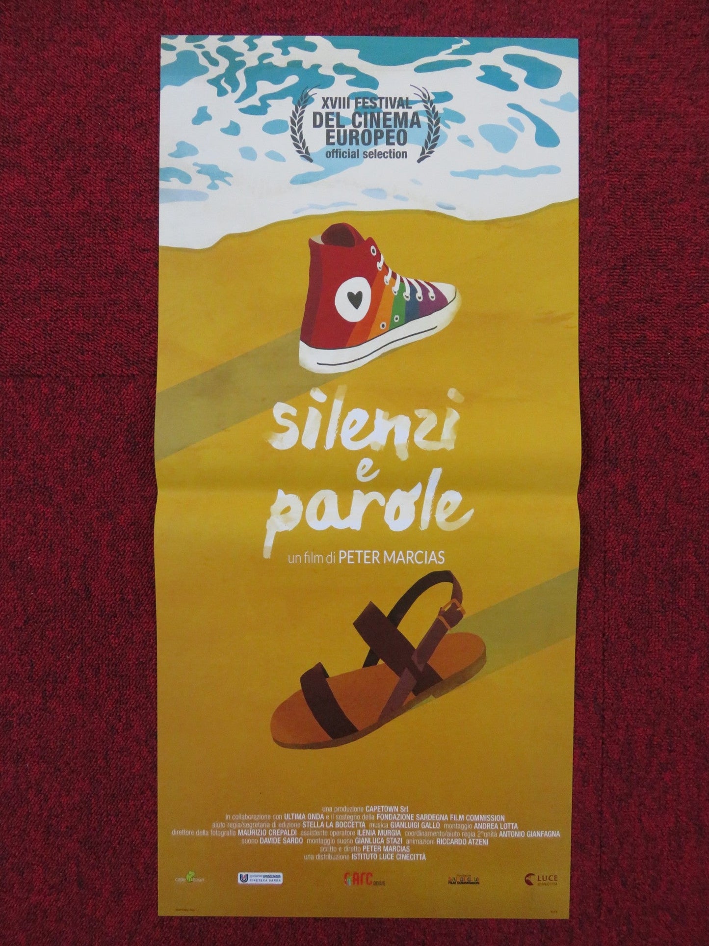 SILENZI E PAROLE ITALIAN LOCANDINA POSTER PETER MARCIAS 2017 Rendezvous Cinema Movie posters