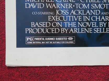 SILVER BEARS FOLDED US ONE SHEET POSTER MICHAEL CAINE CYBILL SHEPHERD 1977 Movie posters