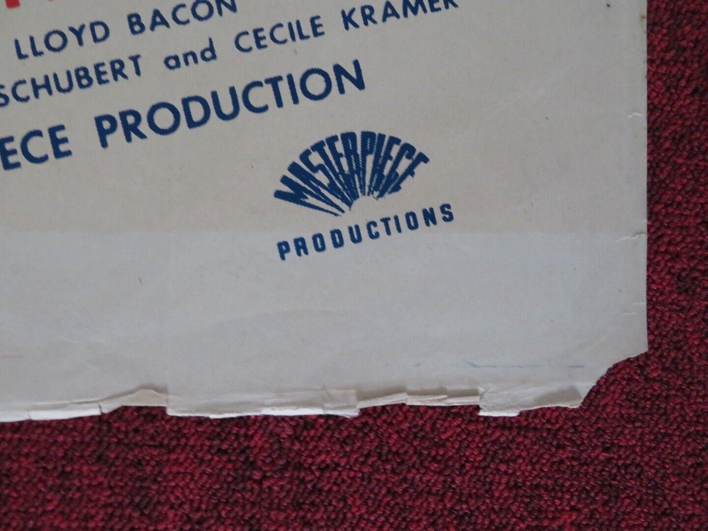 SILVER QUEEN FOLDED U.S ONE SHEET POSTER GEORGE BRENT PRISCILLA LANE 1942 - Rendezvous Cinema