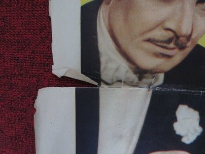 SILVER QUEEN FOLDED U.S ONE SHEET POSTER GEORGE BRENT PRISCILLA LANE 1942 - Rendezvous Cinema