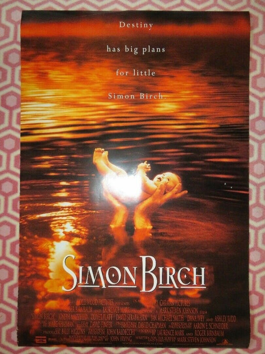 SIMON BIRCH US ONE SHEET ROLLED POSTER ASHLEY JUDD 1998 Movie posters