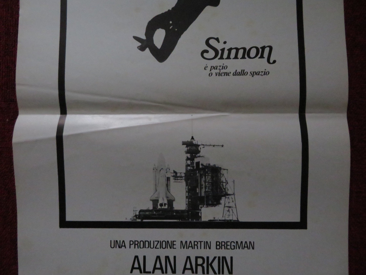 SIMON ITALIAN LOCANDINA POSTER ALAN ARKIN MADELINE KAHN 1980 Rendezvous Cinema Movie posters