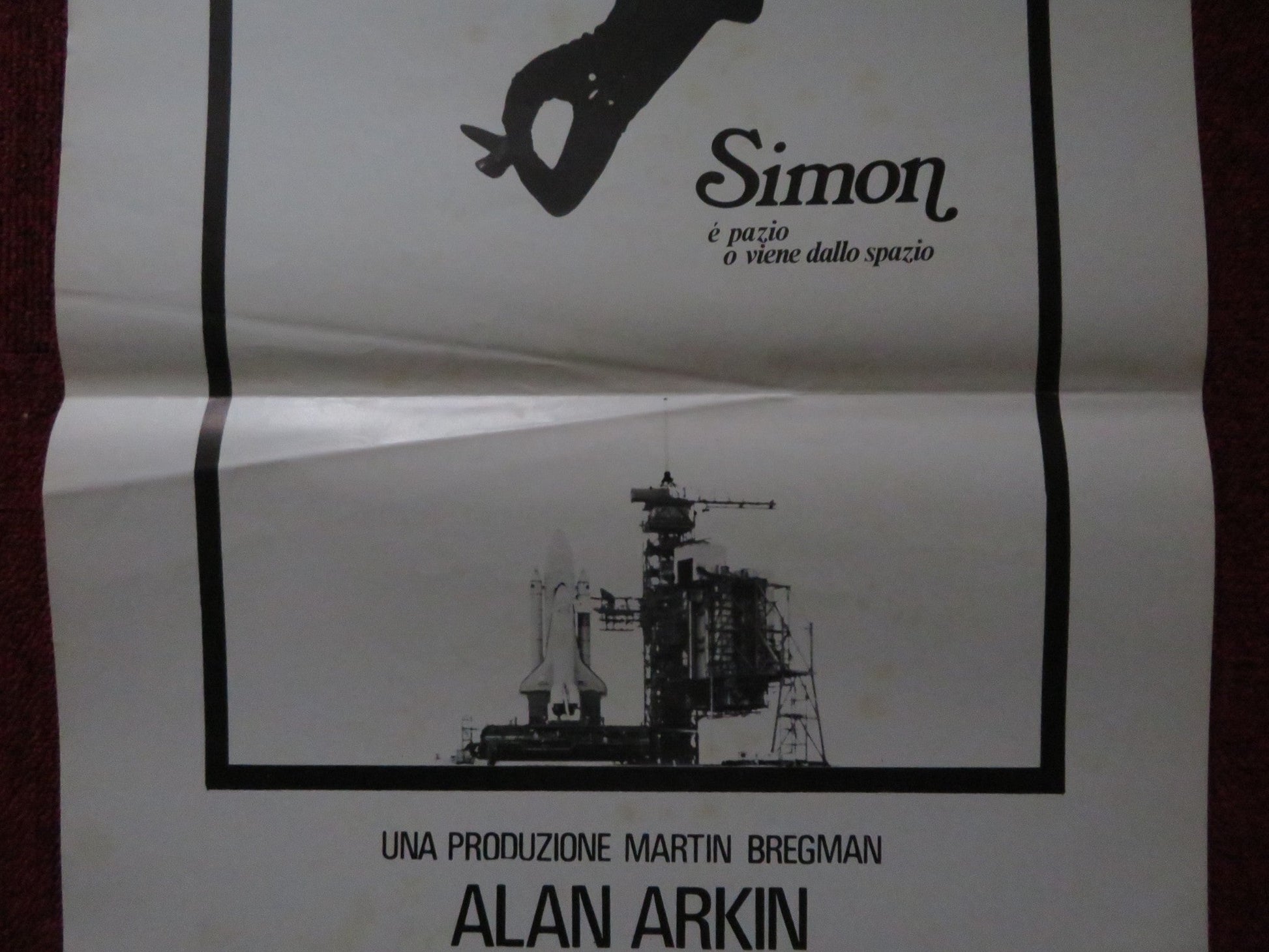 SIMON ITALIAN LOCANDINA POSTER ALAN ARKIN MADELINE KAHN 1980 Rendezvous Cinema Movie posters