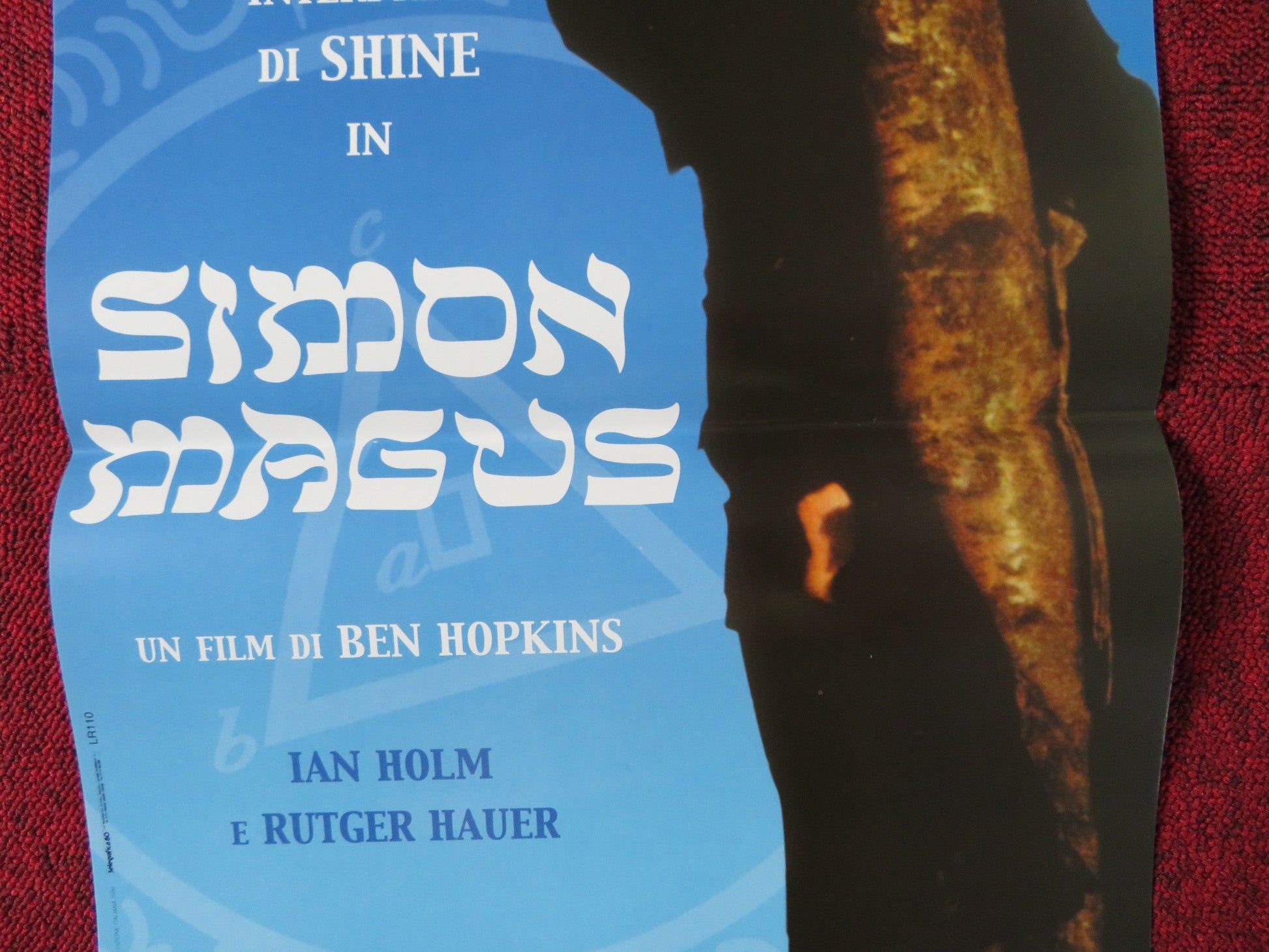SIMON MAGUS ITALIAN LOCANDINA POSTER NOAH TAYLOR IAN HOLM 1999 Rendezvous Cinema Movie posters