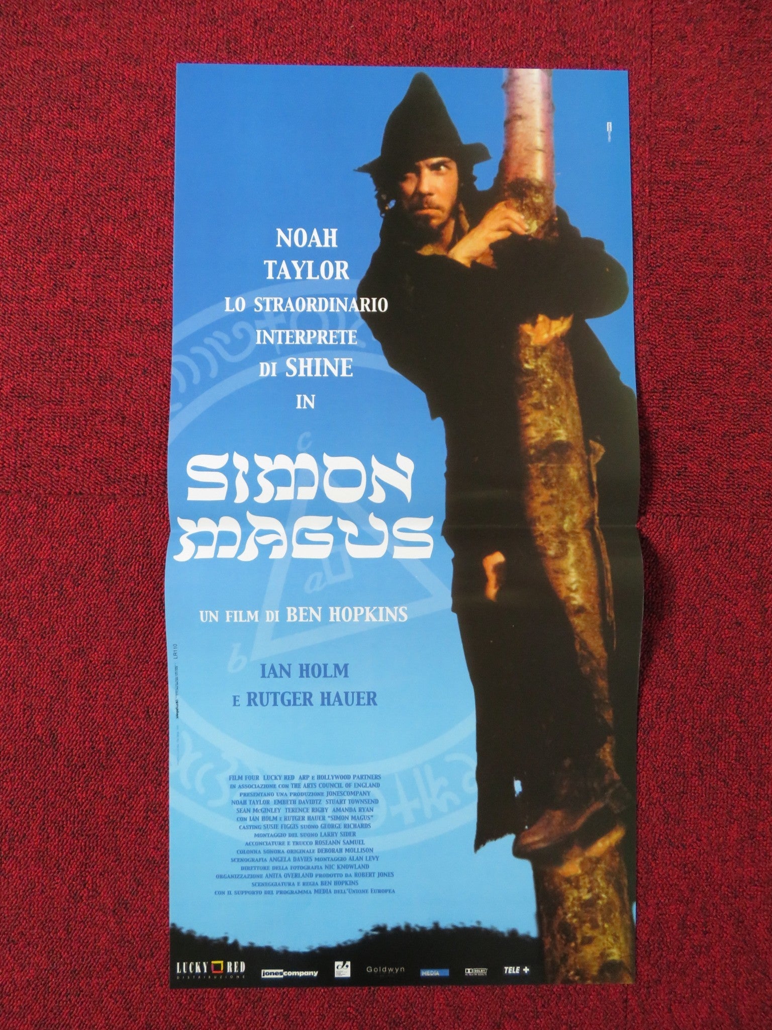 SIMON MAGUS ITALIAN LOCANDINA POSTER NOAH TAYLOR IAN HOLM 1999 Rendezvous Cinema Movie posters