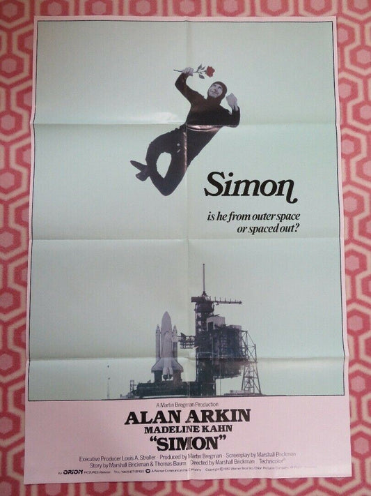 SIMON US ONE SHEET POSTER ALAN ARKIN MADELINE KAHN 1980 Movie posters
