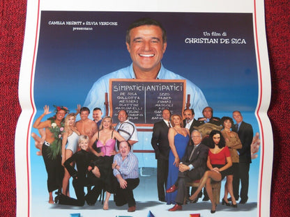 SIMPATICI & ANTIPATICI ITALIAN LOCANDINA (27.5"x13") POSTER 1997 Movie posters