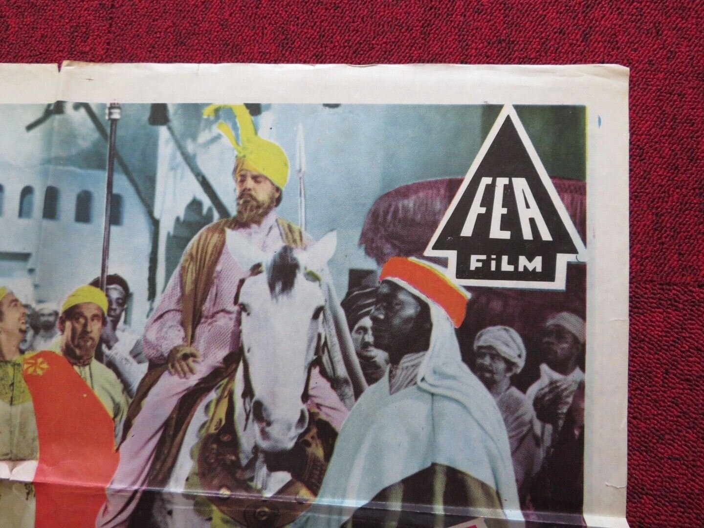 SINBAD THE SAILOR FOLDED TURKISH ONE SHEET POSTER DOUGLAS FAIRBANKS 1947 Movie posters