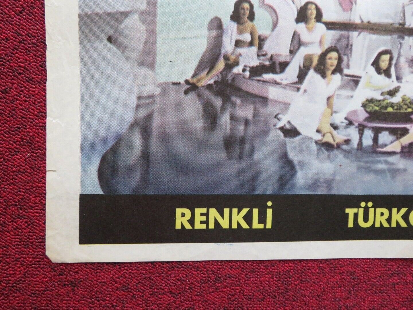 SINBAD THE SAILOR FOLDED TURKISH ONE SHEET POSTER DOUGLAS FAIRBANKS 1947 Movie posters