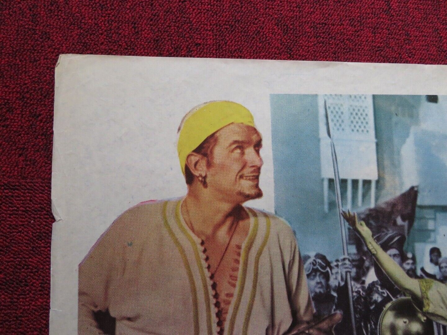 SINBAD THE SAILOR FOLDED TURKISH ONE SHEET POSTER DOUGLAS FAIRBANKS 1947 Movie posters