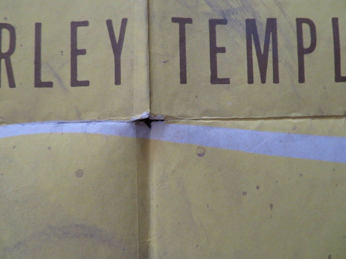 SINCE YOU WENT AWAY FOLDED US ONE SHEET POSTER SHIRLEY TEMPLE 1944 Movie posters