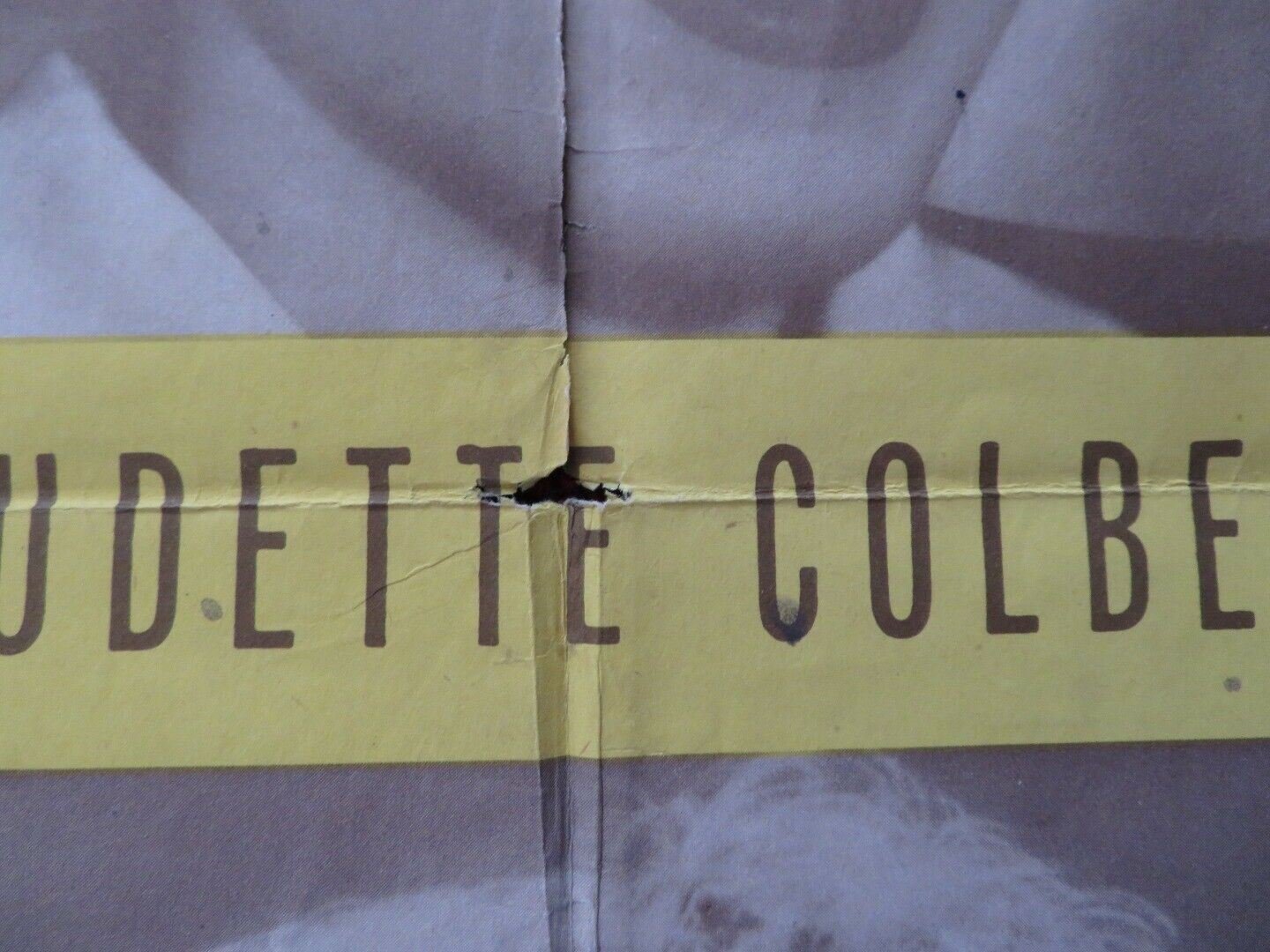 SINCE YOU WENT AWAY FOLDED US ONE SHEET POSTER SHIRLEY TEMPLE 1944 Movie posters