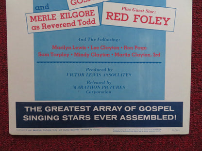 SING A SONG FOR HEAVEN'S SAKE US INSERT (14"x 36") POSTER MERLE KILGORE 1966 Rendezvous Cinema Movie posters