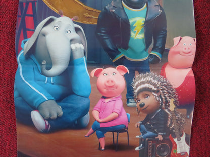 SING ITALIAN LOCANDINA POSTER REESE WITHERSPOON MCCONAUGHEY 2016 Rendezvous Cinema Movie posters