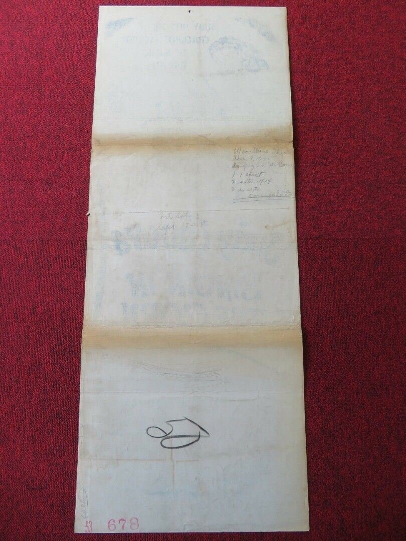 SINGIN' IN THE CORN US INSERT (14"x 36") POSTER JUDY CANOVA 1953 Movie posters