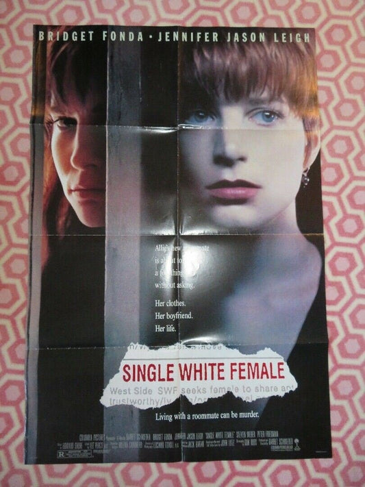 SINGLE WHITE FEMALE FOLDED US ONE SHEET POSTER BRIDGET FONDA 1992 Movie posters
