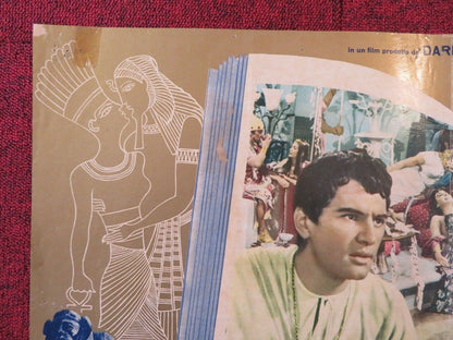 SINUHE L'EGIZIANO / THE EGYPTIAN ITALIAN FOTOBUSTA POSTER PETER USTINOV 1954 - Rendezvous Cinema