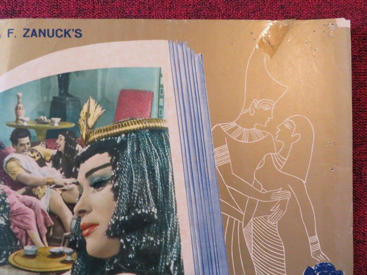 SINUHE L'EGIZIANO / THE EGYPTIAN ITALIAN FOTOBUSTA POSTER PETER USTINOV 1954 - Rendezvous Cinema