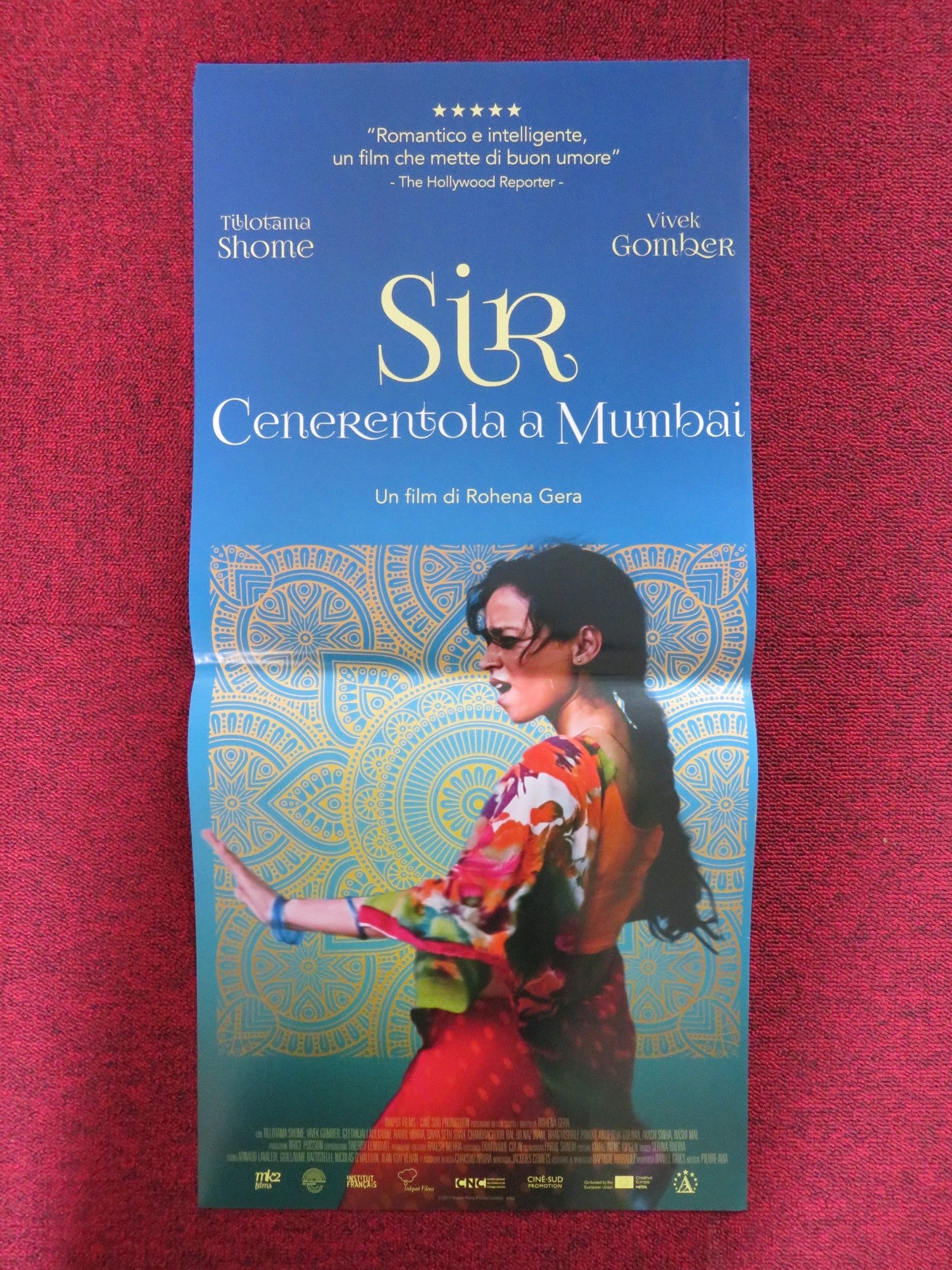 SIR ITALIAN LOCANDINA POSTER TILLOTAMA SHOME VIVEK GOMBER 2018 Rendezvous Cinema Movie posters