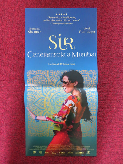SIR ITALIAN LOCANDINA POSTER TILLOTAMA SHOME VIVEK GOMBER 2018 Rendezvous Cinema Movie posters