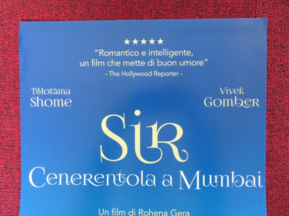 SIR ITALIAN LOCANDINA POSTER TILLOTAMA SHOME VIVEK GOMBER 2018 Rendezvous Cinema Movie posters