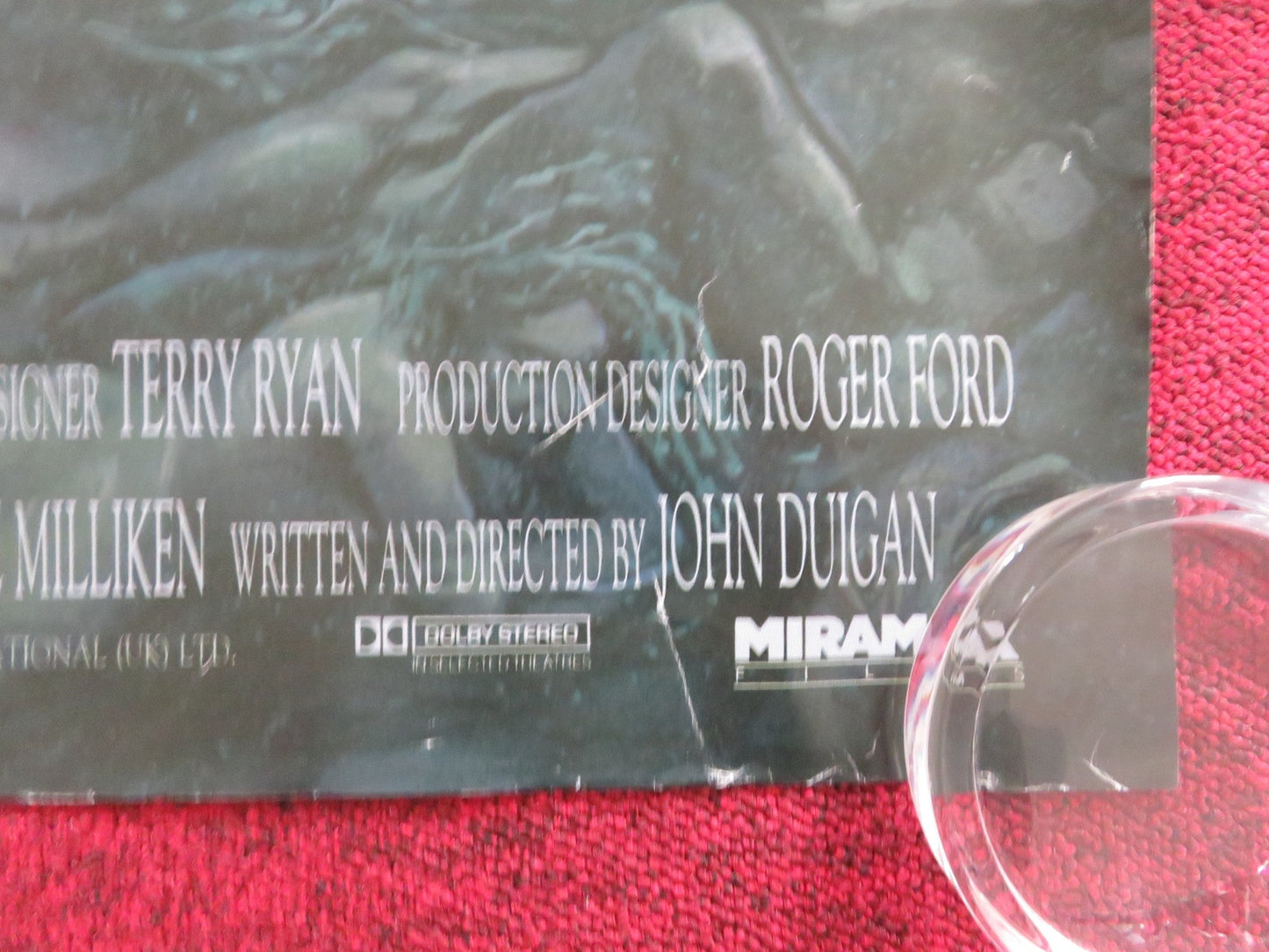 SIRENS UK QUAD (30"x 40") ROLLED POSTER HUGH GRANT TARA FITZGERALD 1994 Rendezvous Cinema Movie posters