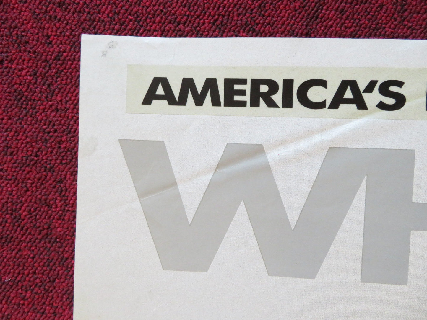 SISTER ACT UK QUAD POSTER FOLDED STEVE MARTIN DIANE KEATON 1992 Rendezvous Cinema Movie posters